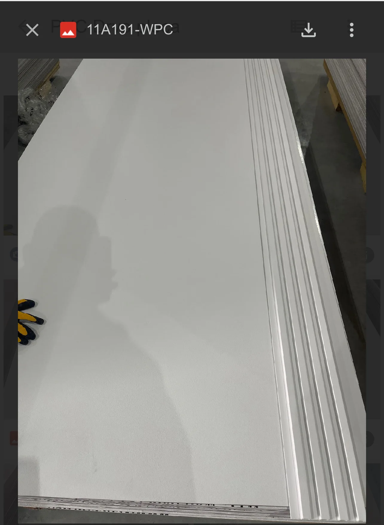 Dekorativni panel imitacija drveta 7756