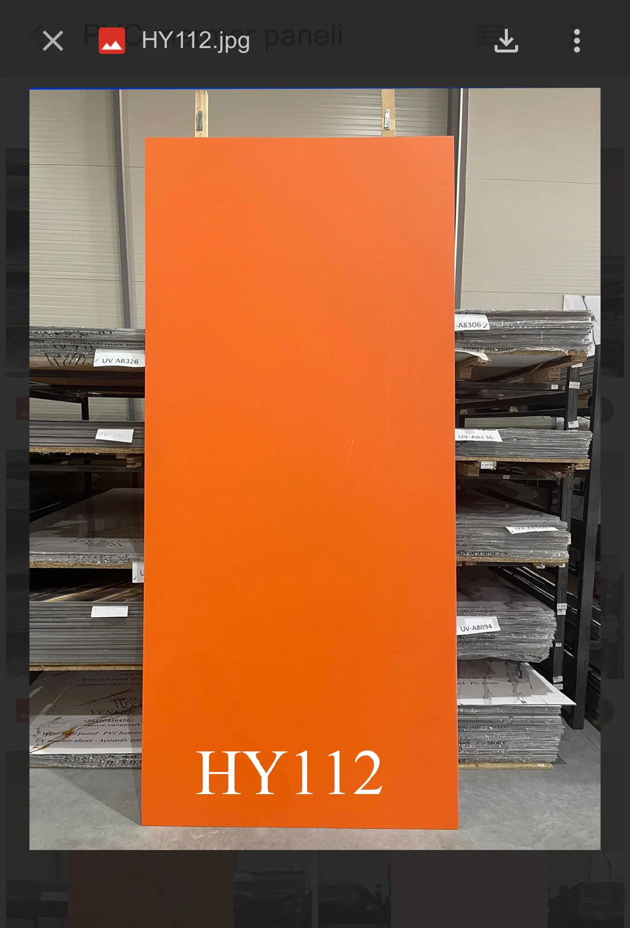 PVC panel imitacija mermera UV-A8326