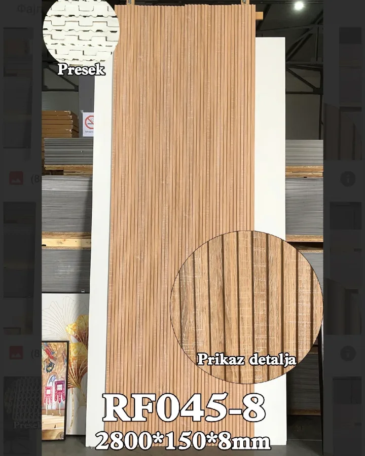 PVC letvica RF045-8MM