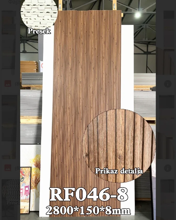 PVC letvica RF046-8