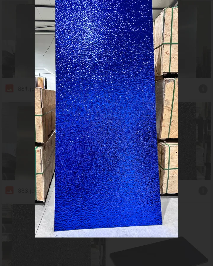 PVC panel imitacija ogledala 7803