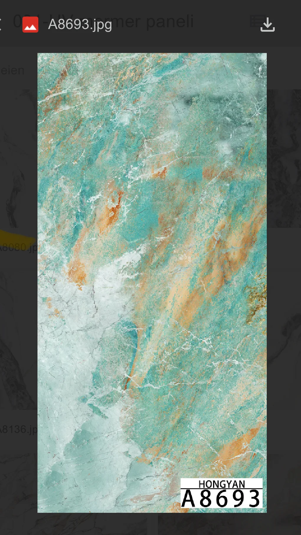 UV panel A8693